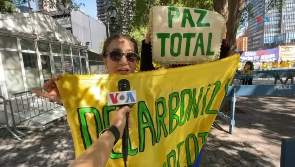 María Martínez, colombiana que pide a los líderes mundiales prestar atención al cambio climático