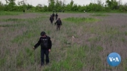 Cambodian Demining Experts Training Ukrainians in Poland 