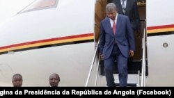 Presidente de Angola, João Lourenço, chega a Benguela, Angola