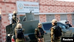 Wanajeshi wakiwa katika eneo la Dera Ismail Khan
