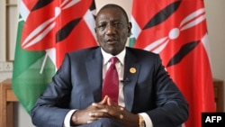 Rais wa Kenya akifanya mahojiano na shirika la habari la AFP mjini Seoul wakati ya mkutano wa Korea Kusini na Afrika Juni 5, 2024. PIcha na Jung Yeon-je / AFP