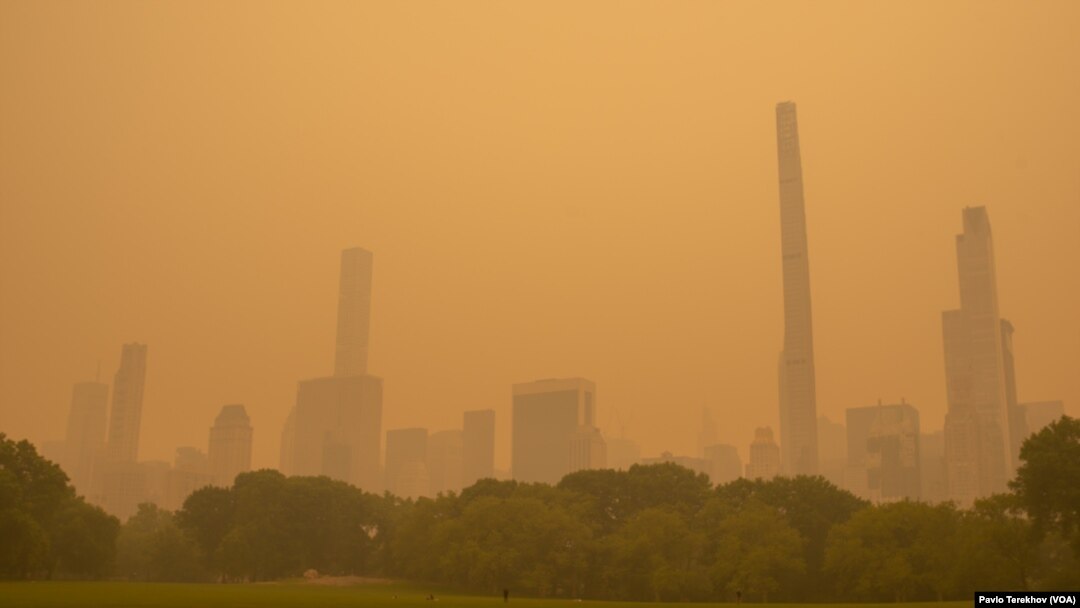 Canadian Wildfire – New York 06/07/2023