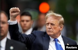 Donald Tramp Nyu-York sudidan chiqar ekan, 30-may, 2024