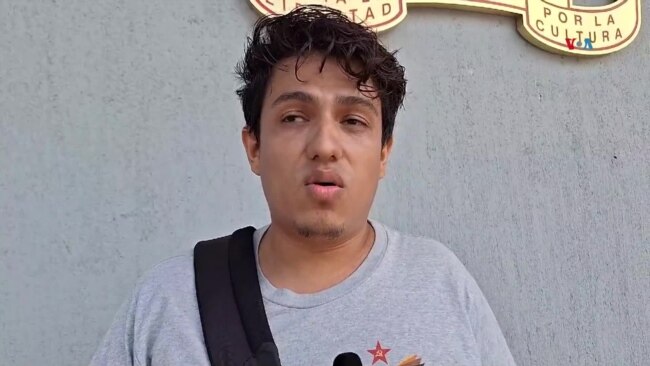 Samuel Esaú López, estudiante de la Universidad de El Salvador