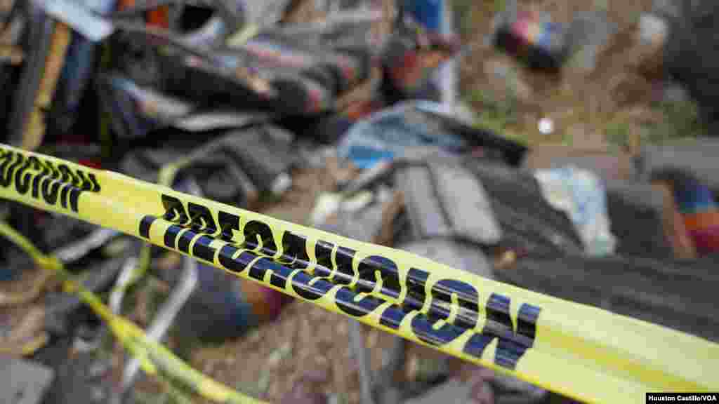 Más de 40 migrantes murieron en el accidente de tránsito en Panamá. Foto Houston Castillo, VOA