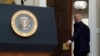 FILE - President Joe Biden walks out of the room after speaking in the Roosevelt Room of the White House in Washington, Aug. 24, 2021.