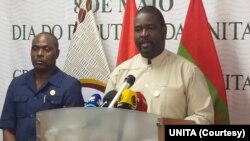 Liberty Chiyaka, presidente do grupo parlamentar da UNITA