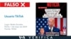 En TikTok circulan videos que aseguran que el presidente Joe Biden anunció recientemente la apertura de las fronteras para dar asilo a todas las personas inmigrantes sin documentos oficiales, sin embargo esto es falso. Diseño: Mila Cruz.