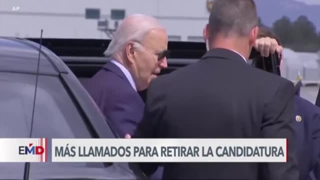 Más llamados a Biden para que renuncie a la candidatura