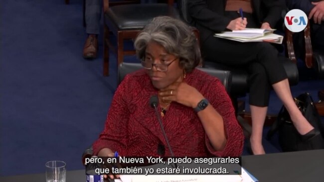 Embajadora de EEUU ante la ONU habla sobre presos políticos nicaragüenses