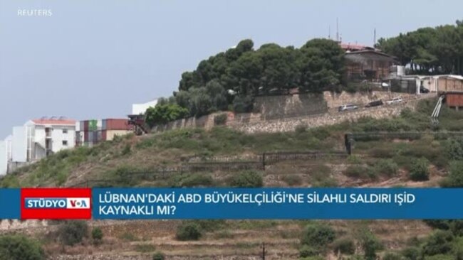 Lübnan'daki ABD Büyükelçiliği önünde ateş açan silahlı saldırgan yakalandı 