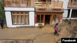 Flash flood due to heavy rainfall leaves trail of destruction in Leh town