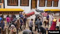 Flash flood due to heavy rainfall leaves trail of destruction in Leh town