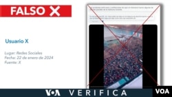 A diferencia de lo que indicó el usuario en redes, las protestas están motivadas por la revelación de una reunión secreta en la que se discutió un plan de deportación de migrantes.