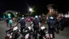 Washington Metropolitan Police form a line outside the Supreme Court, May 3, 2022, in Washington, after a draft opinion circulated among Supreme Court justices suggests that a majority supported overturning the 1973 decision that legalized abortion nationwide.