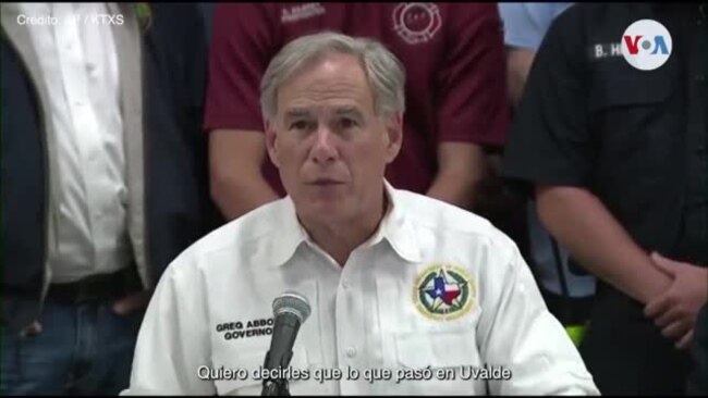 Greg Abbott, Gobernador de Texas: es una tragedia horrible