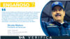 Las declaraciones del presidente de Venezuela, Nicolás Maduro, son parte de un discuso engañoso sobre el Mundial de Qatar 2022.