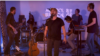 La banda Monroy y Surmenage en un concierto en vivo. [Foto: Cortesía]