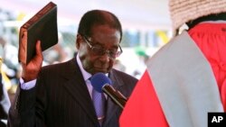Tomada de posse de Robert Mugabe