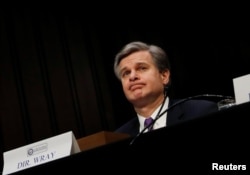 Christopher Wray, director de la Oficina Federal de Investigaciones, FBI.