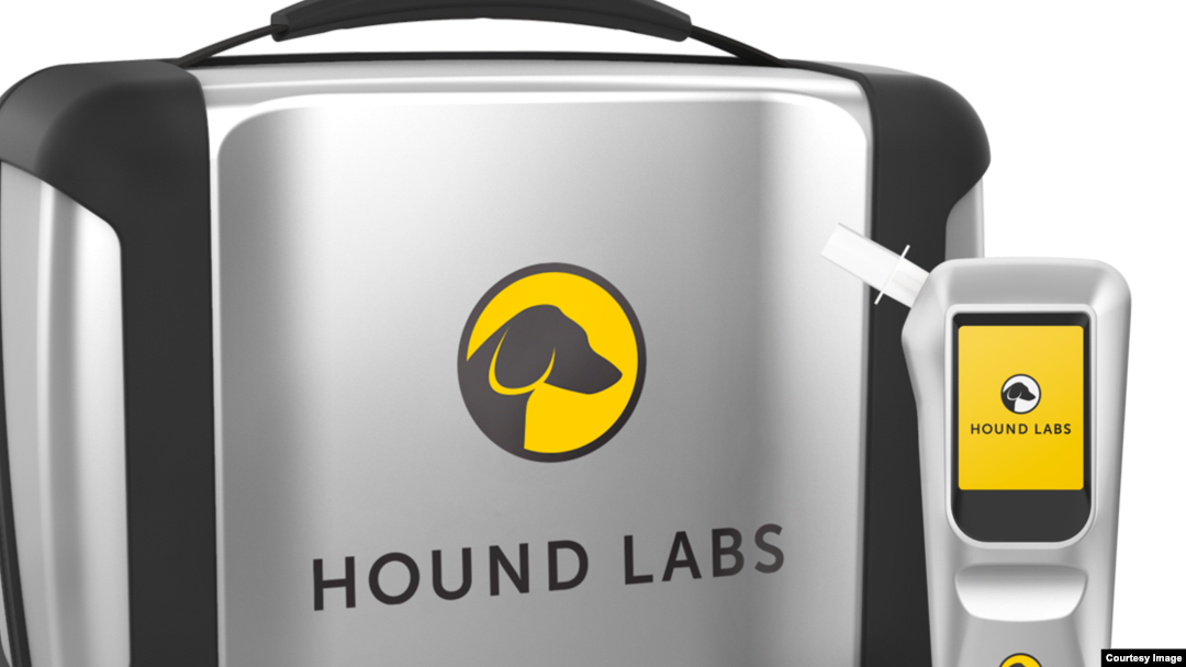 California-based Hound Labs Inc. says it has created the world’s first device to measure both alcohol and marijuana levels in a person’s system. (Photo: Hound Labs Inc.)