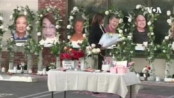 美國副總統賀錦麗在加州舞廳槍擊案地點悼念死難者