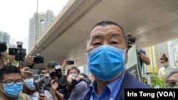 資料照：香港壹傳媒創辦人黎智英