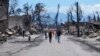 Cables eléctricos derribados habrían causado los mortíferos incendios en Hawái