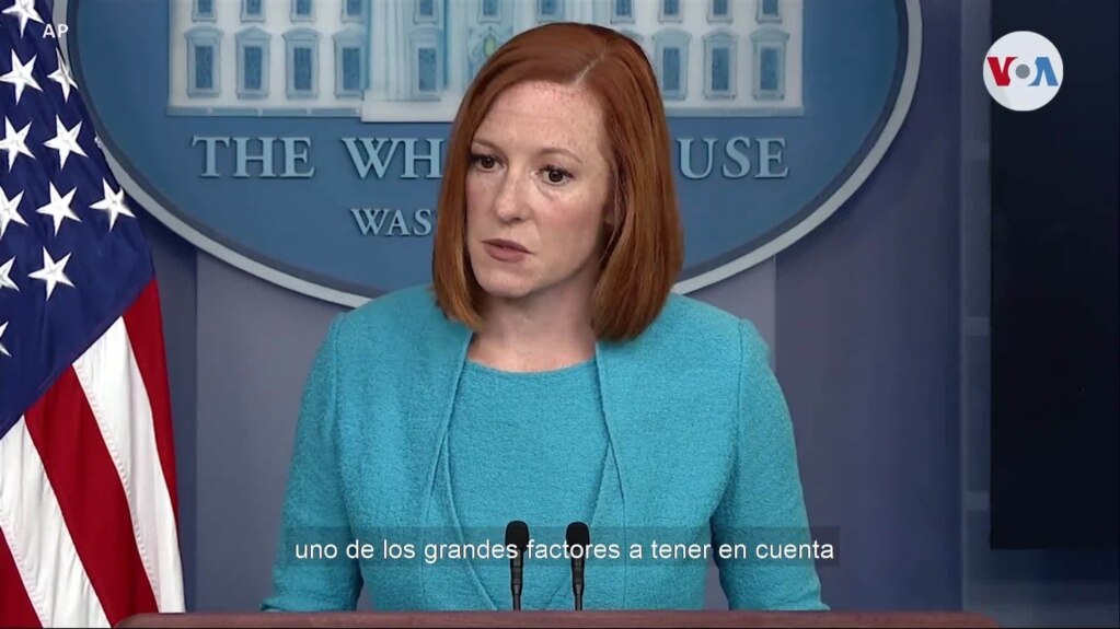 Jen Psaki sobre Cuba: "Estamos viendo cómo podemos ayudar de manera humanitaria"