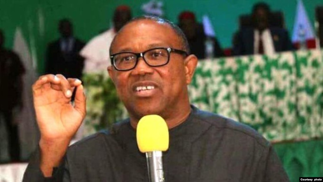 Dan takarar shugaban kasa karkashin jam'iyyar LP, Peter Obi (Tsohon Hoto: Twitter/Peter Obi)