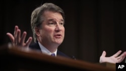 Ứng viên được Tổng thống Donald Trump đề cử vào Tối cao Pháp viện, ông Brett Kavanaugh.