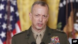 Đại tướng Mỹ John Allen, tư lệnh lực lượng NATO ở Afghanistan