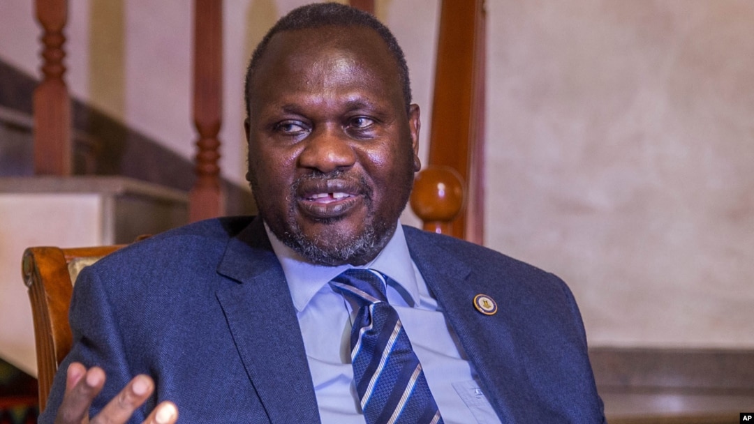 Shugaban 'yan tawayen Sudan ta Kudu Riek Machar, kuma tsohon mataimakin shugaban kasa