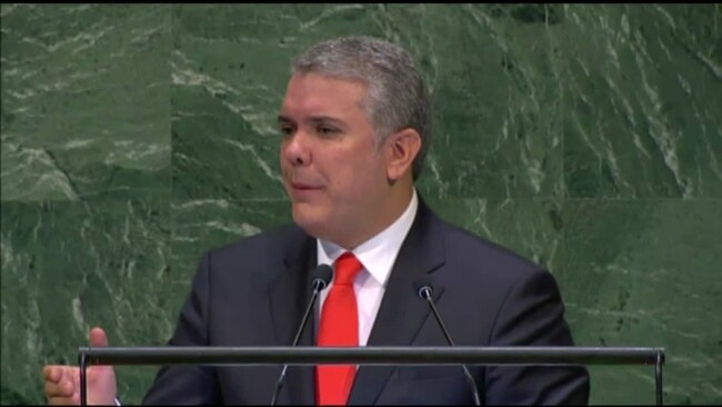 Iván Duque: el gobierno de Venezuela es "una dictadura"