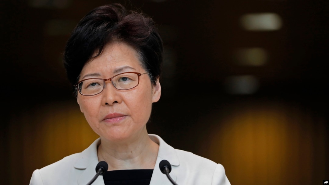 La jefa ejecutiva de Hong Kong, Carrie Lam, dijo el martes 27 de agosto de 2019 que la situación en el país sigue siendo grave, pero indicó que no renunciará a construir una plataforma de diálogo.