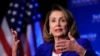 House Speaker Nancy Pelosi of Calif., speaks at an Economic Club of Washington luncheon gathering in Washington, March 8, 2019. 