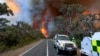 Rural communities urged to flee east Australia bushfire