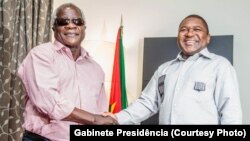 Afonso Dhlakama e Filipe Nyusi