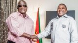 Afonso Dhlakama e Filipe Nyusi