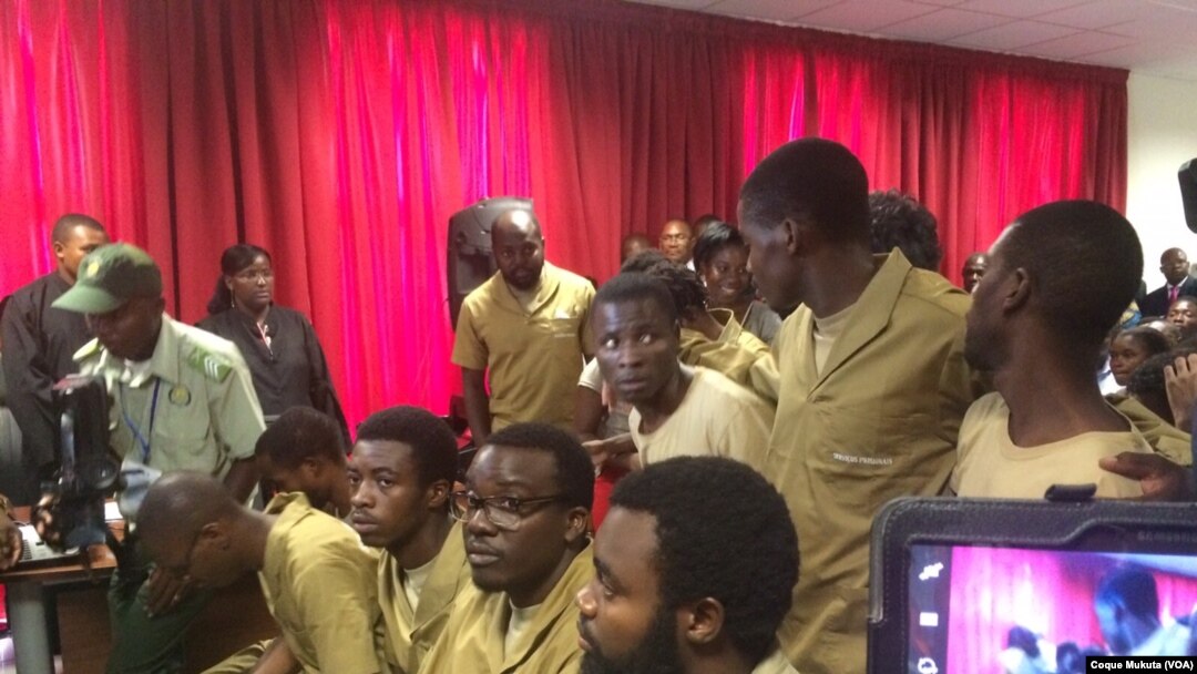 Julgamento de Activistas em Luanda começou a 16 de Novembro