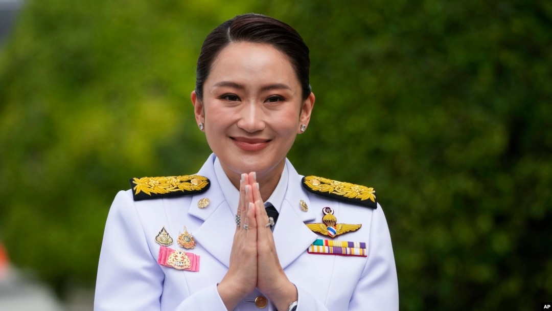 Waziri mkuu wa Thailand Paetongtarn Shinawatra