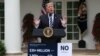 El presidente de Estados Unidos, Donald Trump, habló sobre las investigaciones del fiscal especial Robert Mueller y el Congreso de Estados Unidos sobre él y su gobierno en el Jardín de Rosas de la Casa Blanca el miércoles 22 de mayo del 2019. 