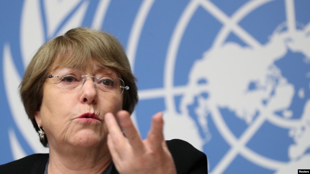 Michelle Bachelet dijo que si va a un país y no puede reunirse con todos los que debería reunirse su función sería un fracaso. 
