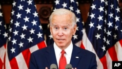 Joe Biden discursa em Filadélfia hoje