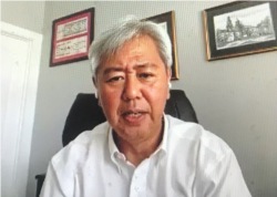 앤드루 김 전 미 중앙정보국(CIA) 코리아미션센터장이 30일 미 하버드대 벨퍼센터가 개최한 화상 세미나에 참석했다.