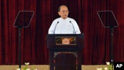 Tổng thống Miến Điện Thein Sein đã cam kết ngưng mua thiết bị quân sự từ Bình Nhưỡng và sẽ ký một nghị định thư bổ sung với IAEA để cho phép thực hiện những cuộc thanh sát quốc tế