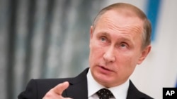 Tổng thống Nga Vladimir Putin.