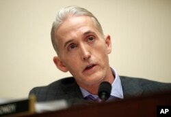 Legislador Trey Gowdy, republicano por Carolina del Sur, miembro de la Comisión Judicial de la Cámara de Representantes.