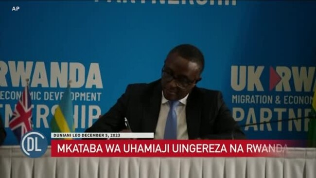 Uingereza na Rwanda zatia Saini mkataba mpya wa waomba hifadhi