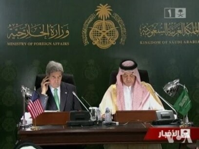 Kerry, Saudi FM Meet to Discuss Arming Syrian Rebels